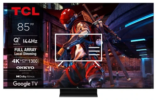 How to edit programmes on TCL 85QLED870