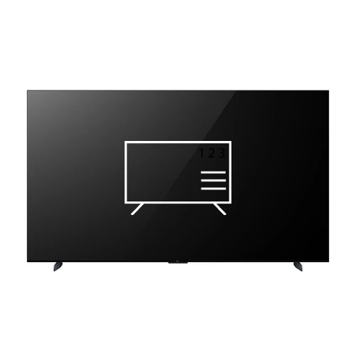 Organize channels in TCL 98C755