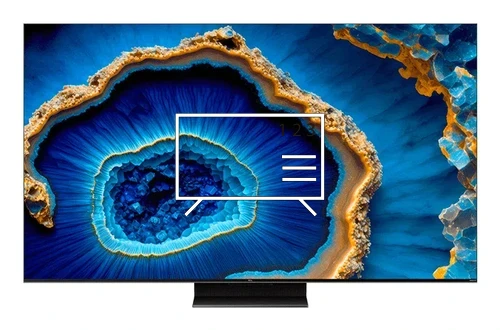 Organize channels in TCL C755 QD-Mini LED 4K TV