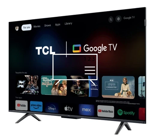 Organize channels in TCL TCL 4K QLED TV with Google TV and Game Master 3.0