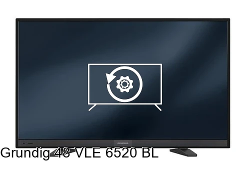 Factory reset Grundig 48 VLE 6520 BL