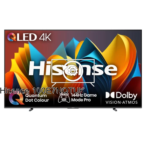 Resetear Hisense 100E7NQTUK