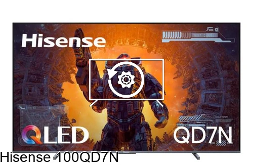 Resetear Hisense 100QD7N