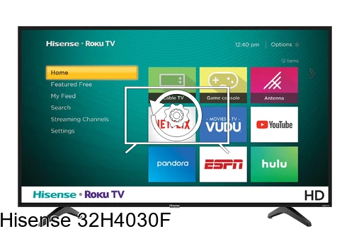 Factory reset Hisense 32H4030F
