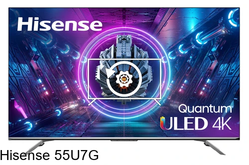 Resetear Hisense 55U7G