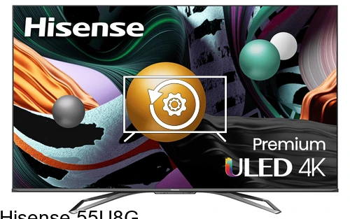 Resetear Hisense 55U8G