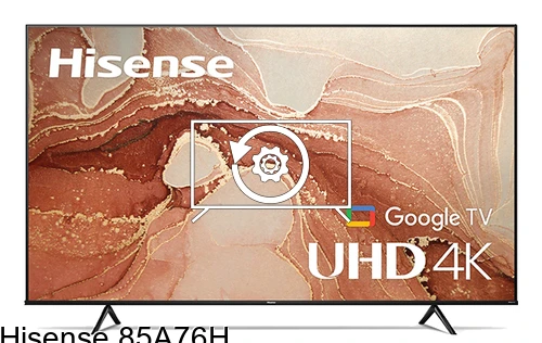 Restaurar de fábrica Hisense 85A76H