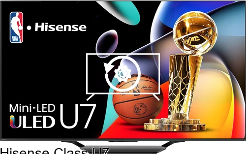 Factory reset Hisense Class U7