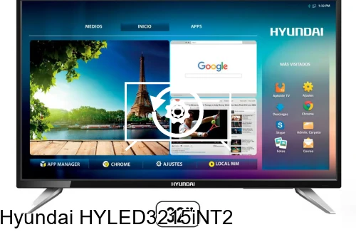 Factory reset Hyundai HYLED3215iNT2