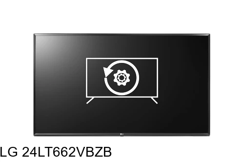 Factory reset LG 24LT662VBZB