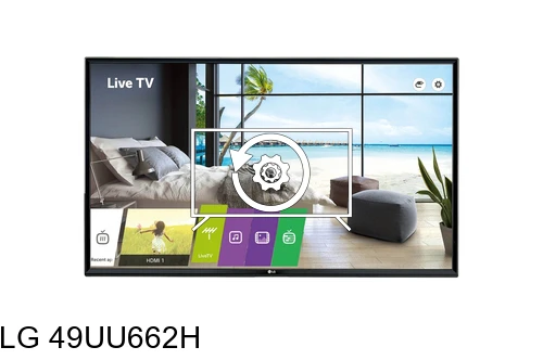 Factory reset LG 49UU662H