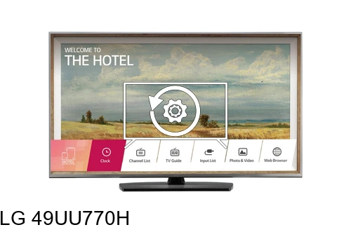 Factory reset LG 49UU770H