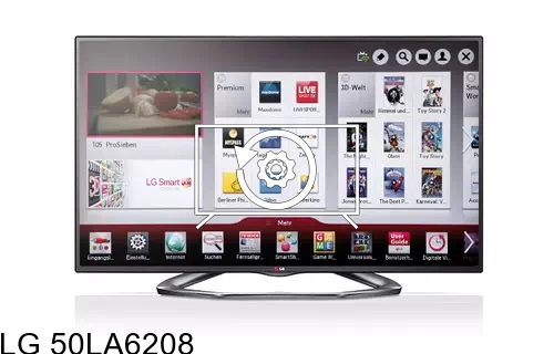 Resetear LG 50LA6208