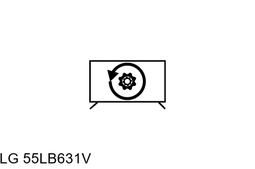 Restaurar de fábrica LG 55LB631V