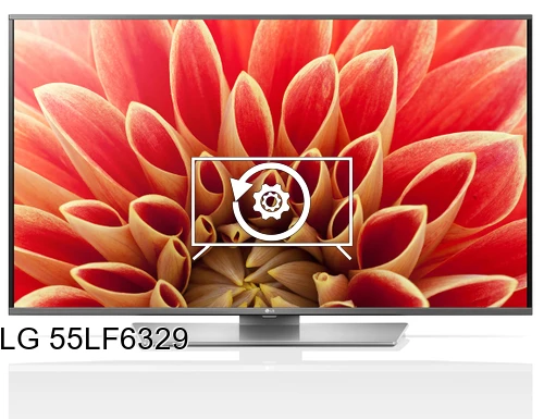 Factory reset LG 55LF6329