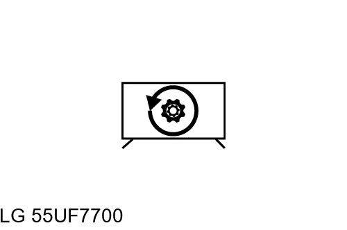 Restauration d'usine LG 55UF7700