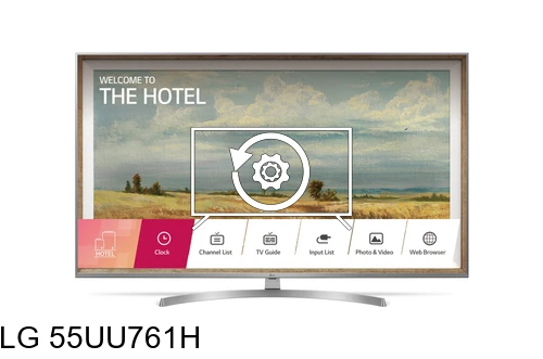 Factory reset LG 55UU761H