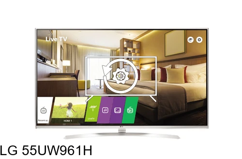Factory reset LG 55UW961H