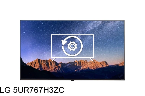 Factory reset LG 5UR767H3ZC