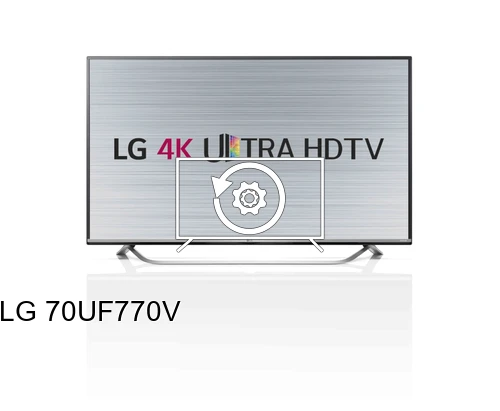 Restaurar de fábrica LG 70UF770V