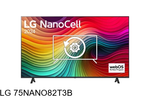 Restaurar de fábrica LG 75NANO82T3B