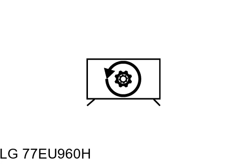 Restaurar de fábrica LG 77EU960H