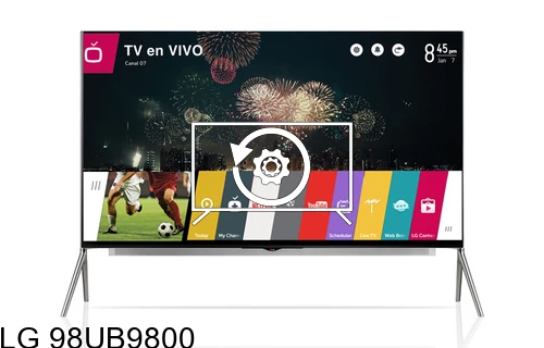 Factory reset LG 98UB9800