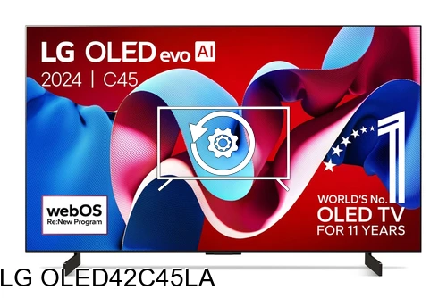 Restaurar de fábrica LG OLED42C45LA