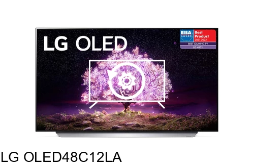 Restauration d'usine LG OLED48C12LA