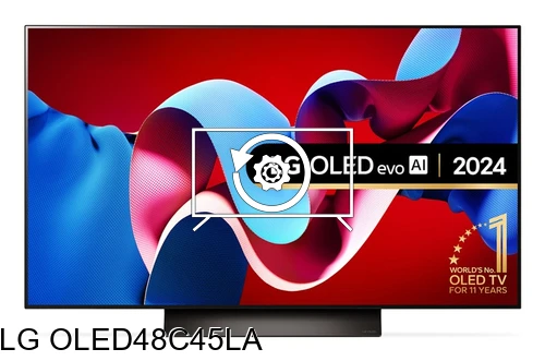 Factory reset LG OLED48C45LA