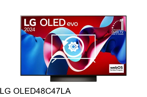 Réinitialiser LG OLED48C47LA