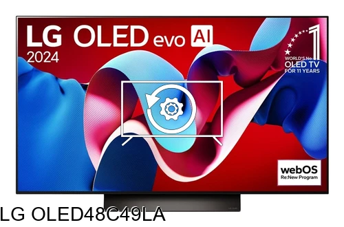 Restaurar de fábrica LG OLED48C49LA