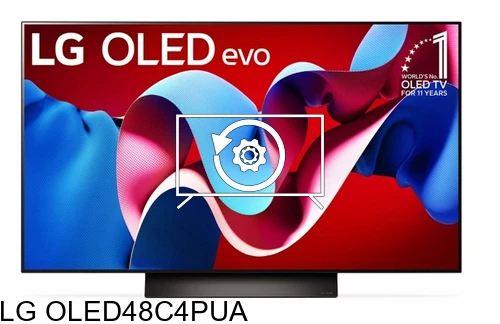 Factory reset LG OLED48C4PUA