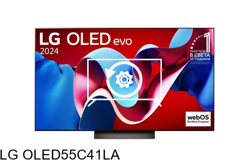 Réinitialiser LG OLED55C41LA