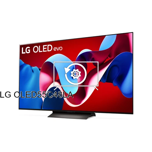 Factory reset LG OLED55C48LA