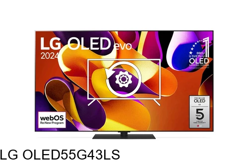 Factory reset LG OLED55G43LS