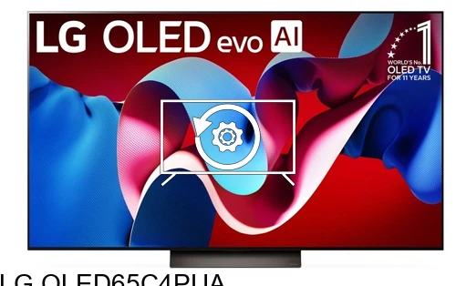 Factory reset LG OLED65C4PUA