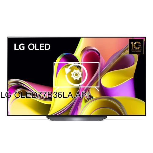 Restauration d'usine LG OLED77B36LA.API