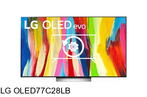 Réinitialiser LG OLED77C28LB