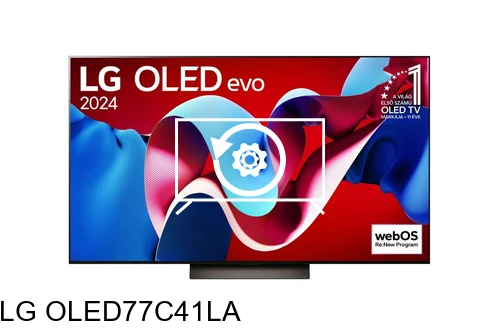 Réinitialiser LG OLED77C41LA