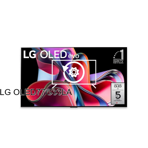 Restaurar de fábrica LG OLED77G33LA