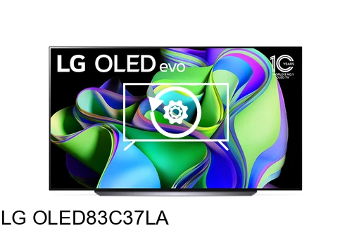 Reset LG OLED83C37LA