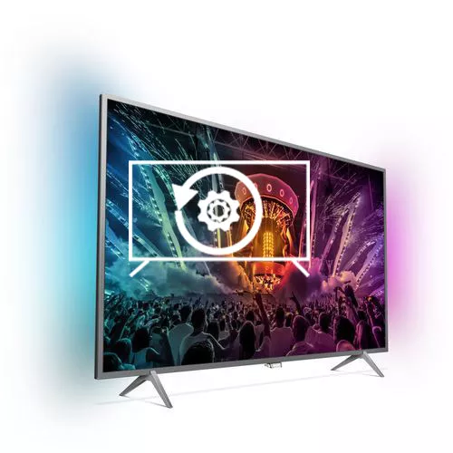 Restauration d'usine Philips 4K Ultra Slim TV powered by Android TV™ 49PUS6401/12