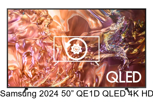 Réinitialiser Samsung 2024 50” QE1D QLED 4K HDR Smart TV