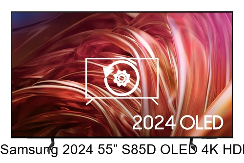Factory reset Samsung 2024 55” S85D OLED 4K HDR Smart TV