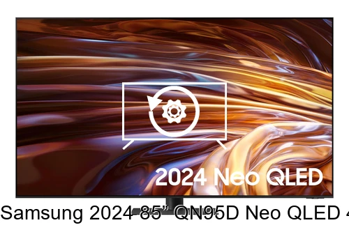 Restaurar de fábrica Samsung 2024 85” QN95D Neo QLED 4K HDR Smart TV