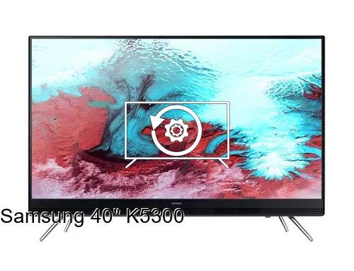 Restaurar de fábrica Samsung 40" K5300