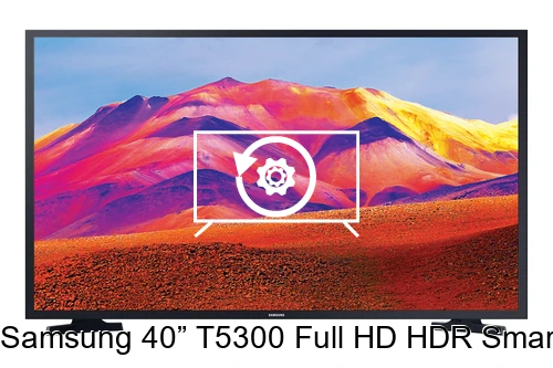 Restauration d'usine Samsung 40” T5300 Full HD HDR Smart TV <br>