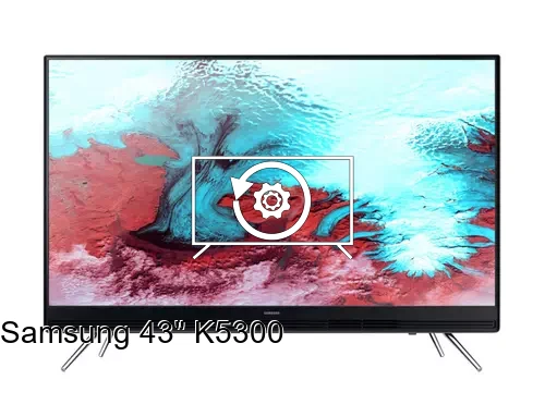 Restaurar de fábrica Samsung 43" K5300