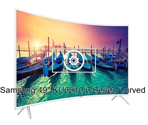 Factory reset Samsung 49" KU6510 6 Series Curved White UHD Crystal Colour HDR Smart TV